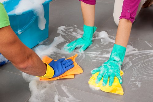 Deep cleaning service for a SW19 home kitchen and living space