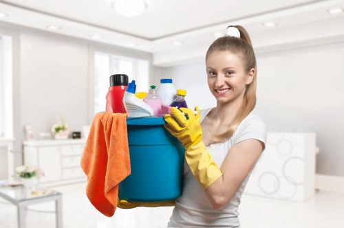 Specialist post-construction cleaning for a SW19 property